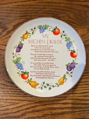 Heirloom Editions by Paula Decorative Porcelain Plate - White